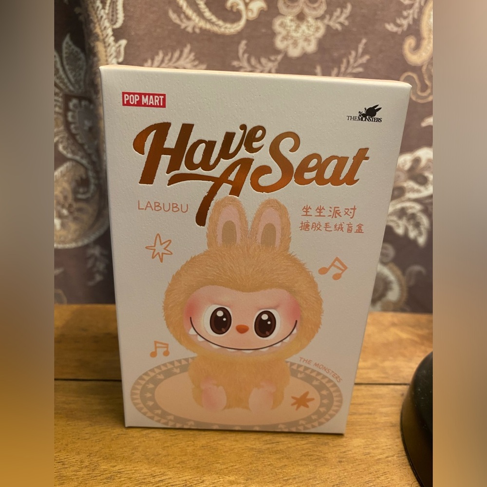 Authentic Labubu Have a Seat Ququ plush, sealed box unopened from Popmart